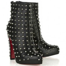 Stivaletti Christian Louboutin Ariella Clou 120mm neri Stivaletti Christian Louboutin Ariella Clou 120mm neri