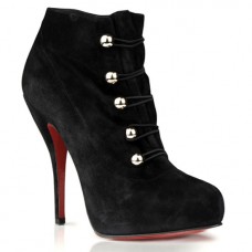 Stivaletti Christian Louboutin Fifre Corset 120mm neri