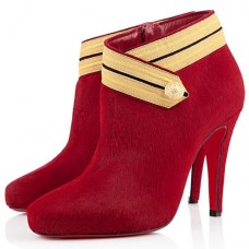 Stivaletti Christian Louboutin Marychal 100mm rossi Stivaletti Christian Louboutin Marychal 100mm rossi
