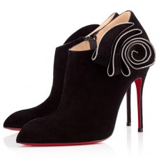 Stivaletti Christian Louboutin Mrs Baba 100mm neri