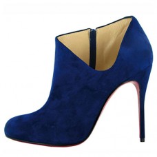 Stivaletti Christian Louboutin Lisse 100mm blu