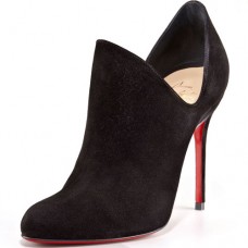 Stivaletti Christian Louboutin Dugueclina 100mm neri