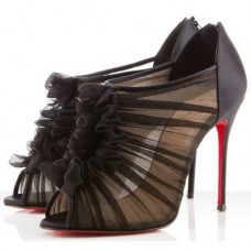 Stivaletti Christian Louboutin Canonita 100mm neri