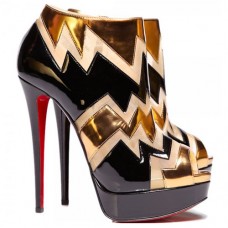 Stivaletti Christian Louboutin Ziggy 140mm neri