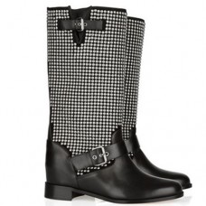Stivali Christian Louboutin Akhalil 80mm neri