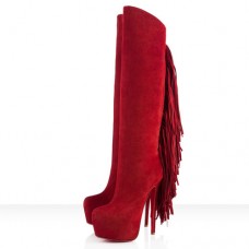 Stivali Christian Louboutin Interlopa 160mm Rosso Marocchino Stivali Christian Louboutin Interlopa 160mm Rosso Marocchino