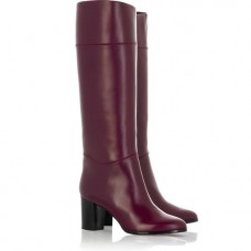 Stivali Christian Louboutin Tuba 80mm color bordeaux Stivali Christian Louboutin Tuba 80mm color bordeaux