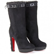 Stivali Christian Louboutin Step N Roll 140mm neri Stivali Christian Louboutin Step N Roll 140mm neri