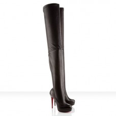Stivali Christian Louboutin Gazolina 140mm neri