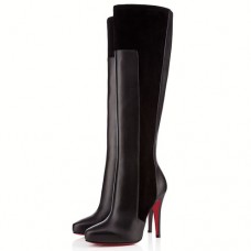 Stivali Christian Louboutin Ysa 100mm neri Stivali Christian Louboutin Ysa 100mm neri