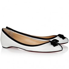 Christian Louboutin Balinodono Ballerine Bianche