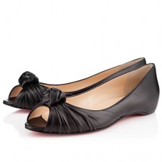 Ballerine Christian Louboutin Turban in nappa nera Ballerine Christian Louboutin Turban in nappa nera