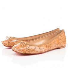 Christian Louboutin Rosella Ballerine Natural