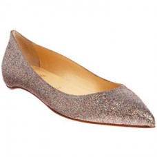Ballerine glitterate Christian Louboutin Pigalle Multicolor