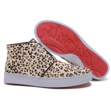 Sneakers Christian Louboutin con stampa leopardata Sneakers Christian Louboutin con stampa leopardata