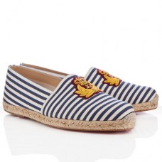 Sandali Christian Louboutin Papi Hugo blu navy