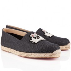 Sandali Christian Louboutin Papi Hugo grigi