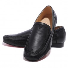 Mocassini Christian Louboutin Croc Maroc neri