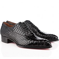 Mocassini Christian Louboutin Platers neri