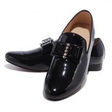 Mocassini Christian Louboutin Louvre neri