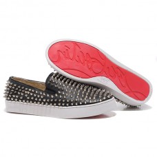 Mocassini Christian Louboutin Roller Boat neri