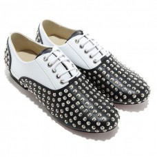 Mocassini Christian Louboutin Fred Spikes neri
