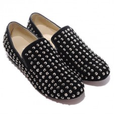 Mocassini Christian Louboutin Rollerboy Spikes neri