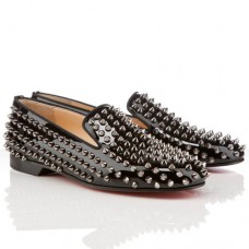 Mocassini Christian Louboutin Rollerboy Spikes neri