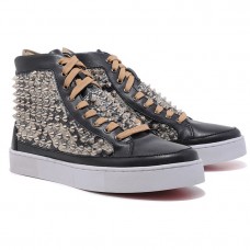 Sneakers Christian Louboutin Louis Spikes nere