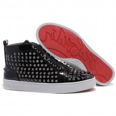 Sneakers Christian Louboutin Louis Spikes nere Sneakers Christian Louboutin Louis Spikes nere