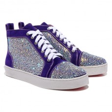 Sneakers Christian Louboutin Louis Strass Parme
