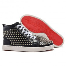 Sneakers Christian Louboutin Louis Spikes nere Sneakers Christian Louboutin Louis Spikes nere