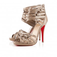 Sandali Christian Louboutin Camerona 120mm color pietra