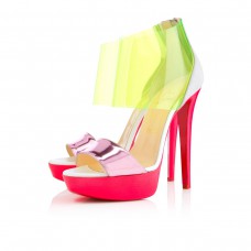 Sandali Christian Louboutin Dufoura 140mm Rosa Parigi