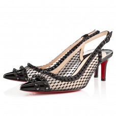 Sandali Christian Louboutin Manovra 80mm neri