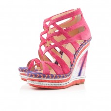 Zeppe Christian Louboutin Tosca 140mm Rose Matador