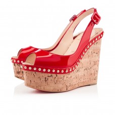 Zeppe Christian Louboutin Monico 140mm Rose Matador