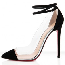 Décolleté Christian Louboutin Bis Un Bout 120mm nere
