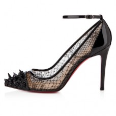 Décolleté Christian Louboutin Picks And Co da 100 mm, nere
