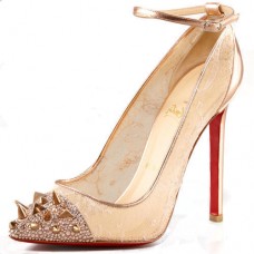Décolleté Christian Louboutin Picks And Co 120mm oro