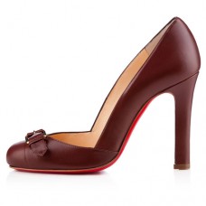 Décolleté Christian Louboutin Lilibelt 100mm Havana