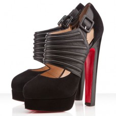 Décolleté Christian Louboutin Bye Bye 160mm nere
