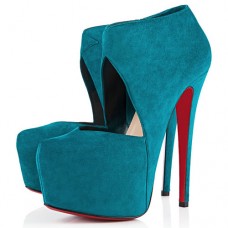 Décolleté Christian Louboutin Donue 160mm color pavone