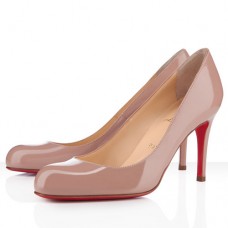 Décolleté Christian Louboutin Simple 100mm color nude
