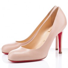 Décolleté Christian Louboutin Simple 100mm color nude