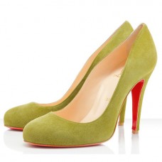 Décolleté Christian Louboutin Ron Ron 100mm gialle