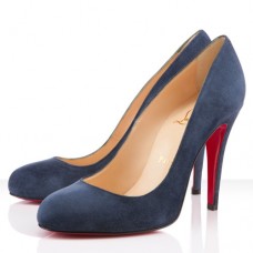 Décolleté Christian Louboutin Ron Ron 100mm blu
