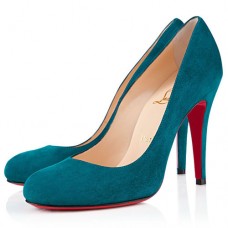 Décolleté Christian Louboutin Ron Ron 100mm color pavone