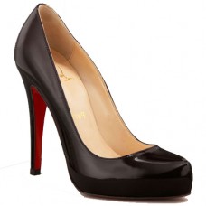 Décolleté Christian Louboutin Rolando Hidden 120mm nere