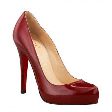 Décolleté Christian Louboutin Rolando Hidden 120mm rosse Décolleté Christian Louboutin Rolando Hidden 120mm rosse